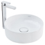 VENEZIA Round Counter Top Basin - WHITE 390mm JBSV039